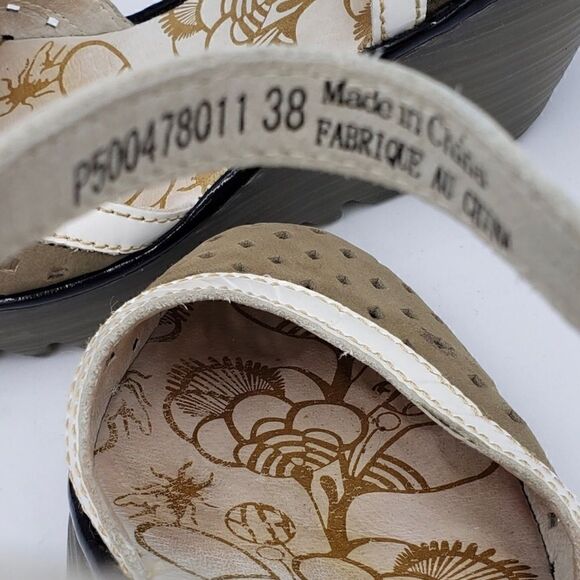 Fly London Wedge Closed Toe Sandal - Picture 11 of 13